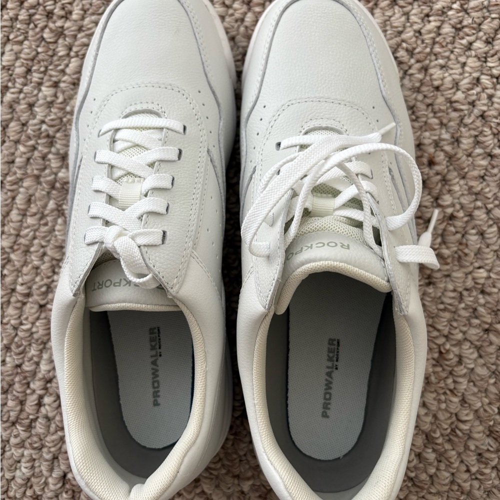 Rockport Men's Cream Sneakers
